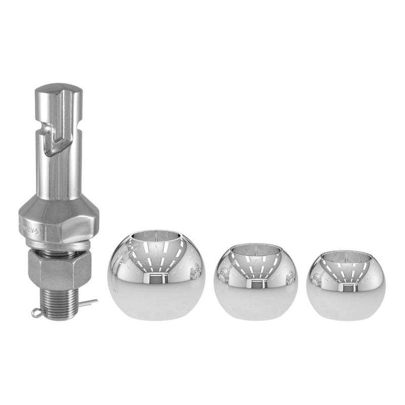 Load image into Gallery viewer, CURT Switch Ball Trailer Ball Set (1-7/8", 2" & 2-5/16" Balls, 1" x 2-1/4" Shank)