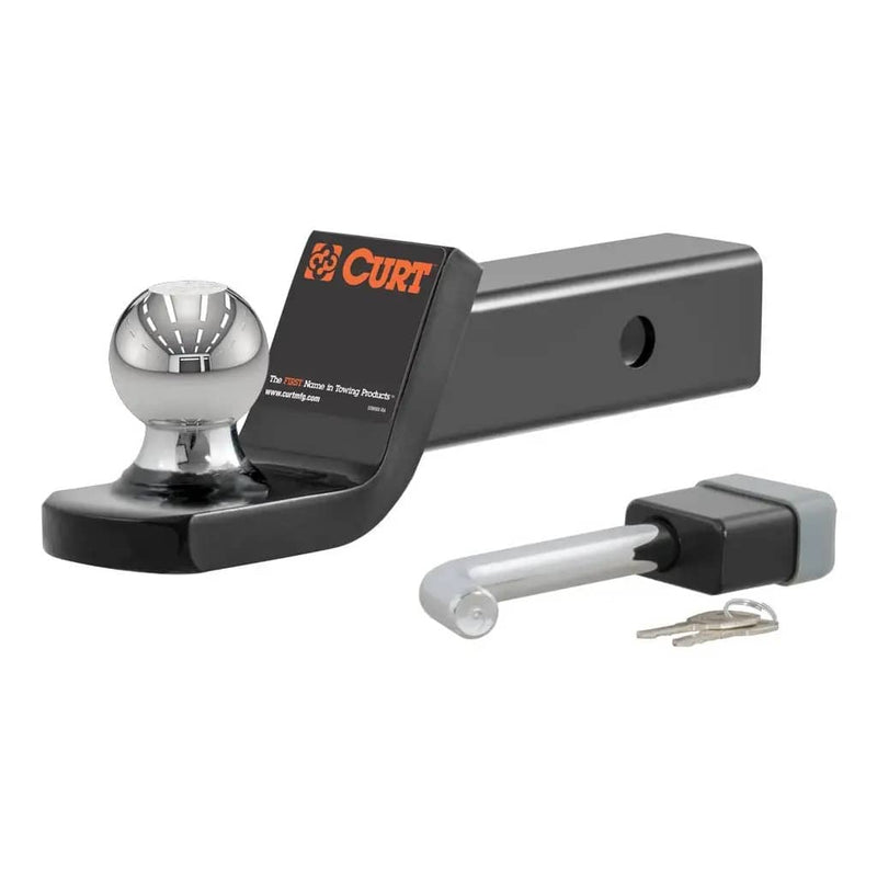 Load image into Gallery viewer, CURT Towing Starter Kit with 2" Ball (2" Shank, 7,500 lb, 2" Drop, Part 45141)