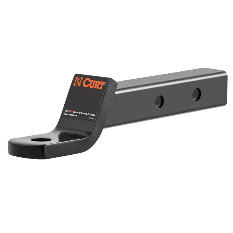 Load image into Gallery viewer, CURT Dual-Length Ball Mount (2" Shank, 7,500 lb, 2" Drop, 7-1/2" or 10-1/2" Long)