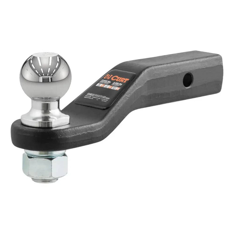 Load image into Gallery viewer, CURT Loaded Forged Ball Mount with 2-5/16" Ball (2" Shank, 15,000 lb, 2" Drop)