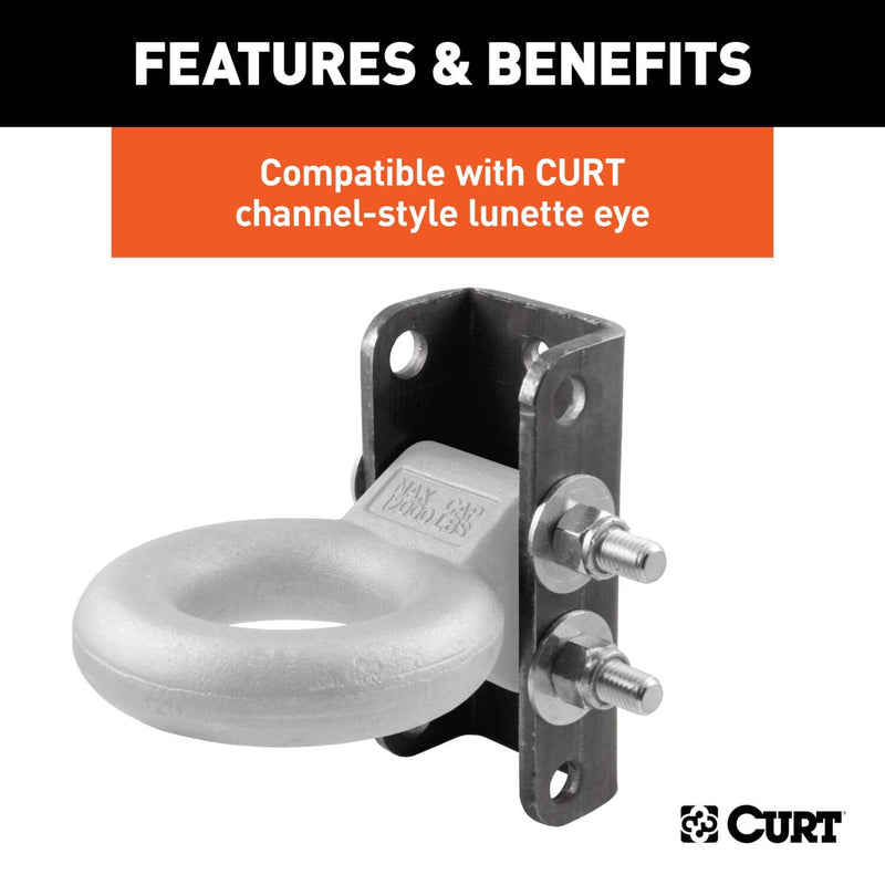 Load image into Gallery viewer, CURT Adjustable Coupler Channel (3" I.D., 7-1/2" High)