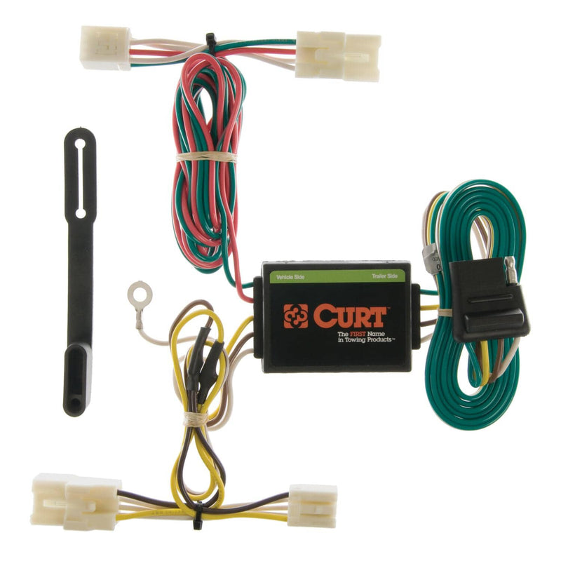 Load image into Gallery viewer, CURT 4-Flat Custom Wiring — 2001-2012 Hyundai Elantra/Santa Fe - CUR-55310 - Absolute Autoguard