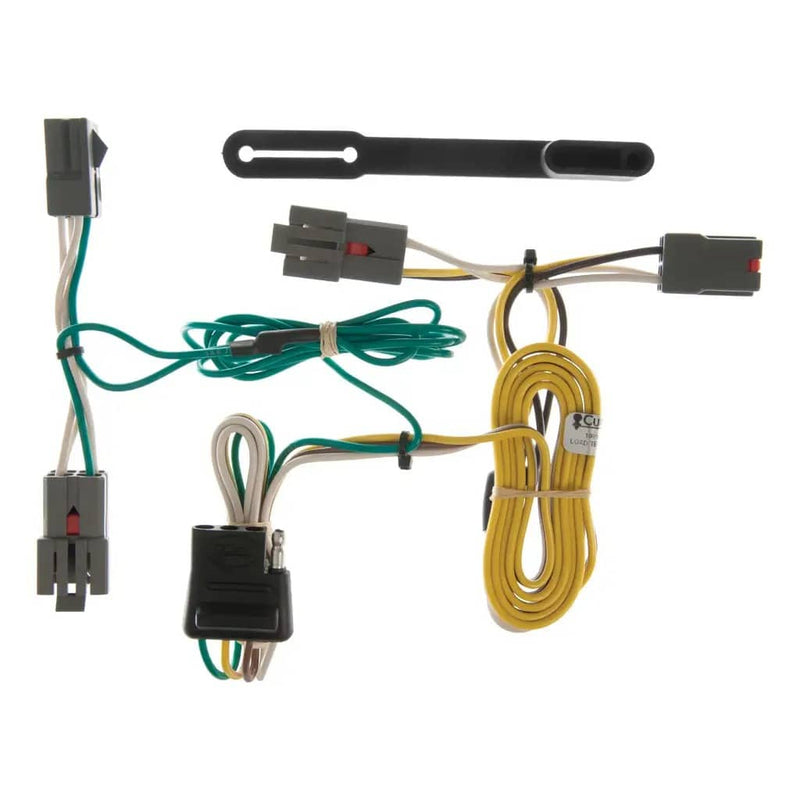 Load image into Gallery viewer, CURT Custom Wiring 4-Way 4-Flat Wire Harness — 1992-2004 Ford & Mercury - CUR-55326 - Absolute Autoguard