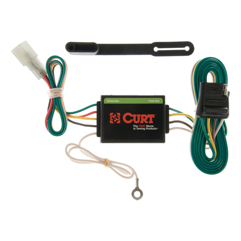 Load image into Gallery viewer, CURT 4-Flat Custom Wiring — 1998-2006 Chevrolet & Suzuki - CUR-55372 - Absolute Autoguard