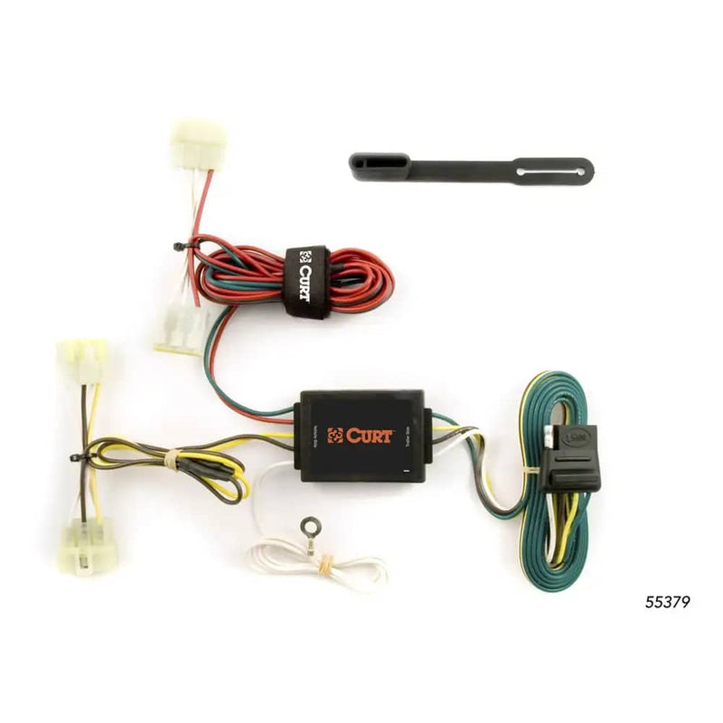 Load image into Gallery viewer, CURT 4-Flat Custom Wiring — 1996-2004 Toyota Tacoma - CUR-55379 - Absolute Autoguard