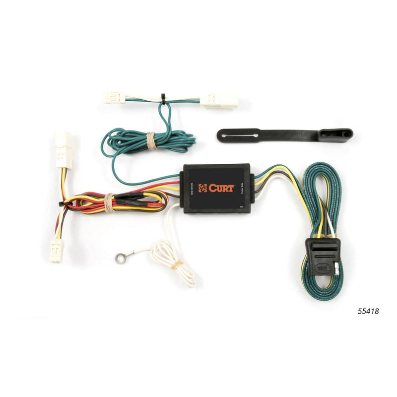 Load image into Gallery viewer, CURT 4-Flat Custom Wiring — 1998-2003 Toyota Sienna - CUR-55418 - Absolute Autoguard