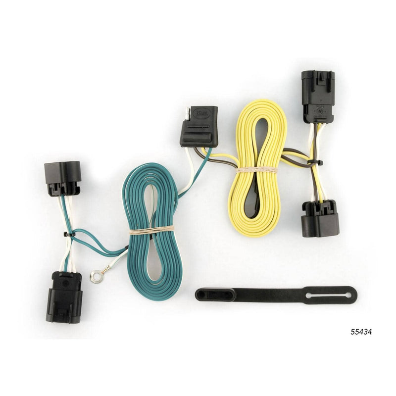 Load image into Gallery viewer, CURT 4-Flat Custom Wiring — 2005-2010 Chevrolet & Pontiac - CUR-55434 - Absolute Autoguard