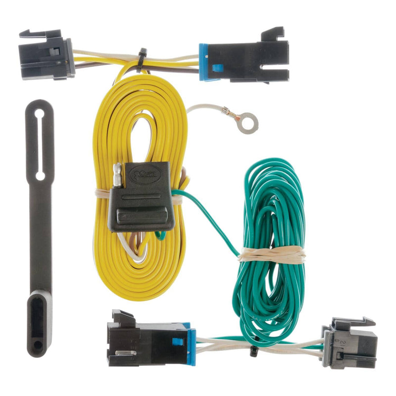 Load image into Gallery viewer, CURT 4-Flat Custom Wiring — 2003-2026 Chevrolet & GMC - CUR-55540 - Absolute Autoguard