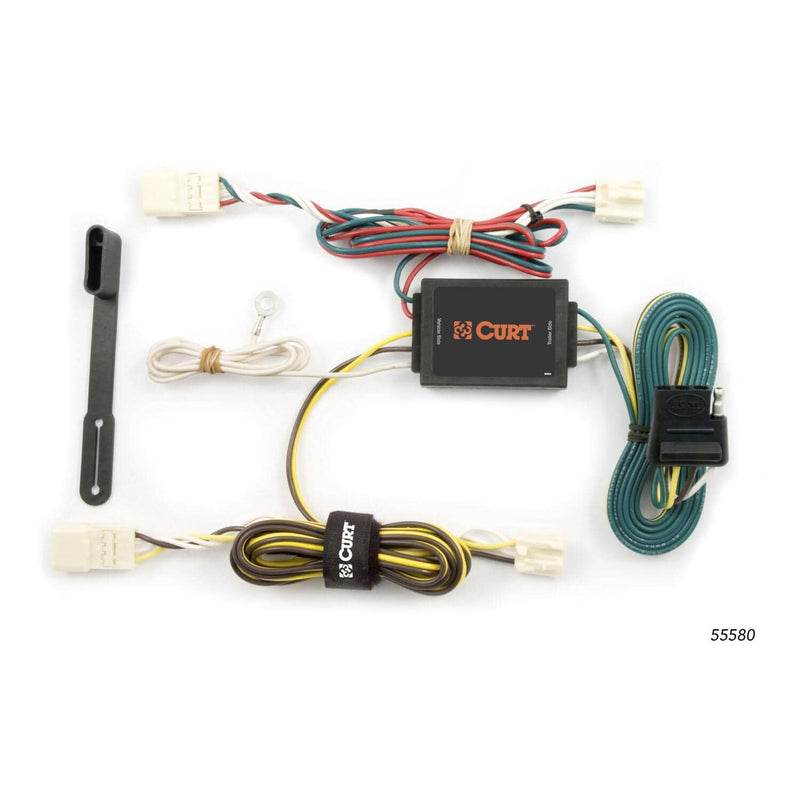 Load image into Gallery viewer, CURT 4-Flat Custom Wiring — 2004-2010 Toyota Sienna - CUR-55580 - Absolute Autoguard