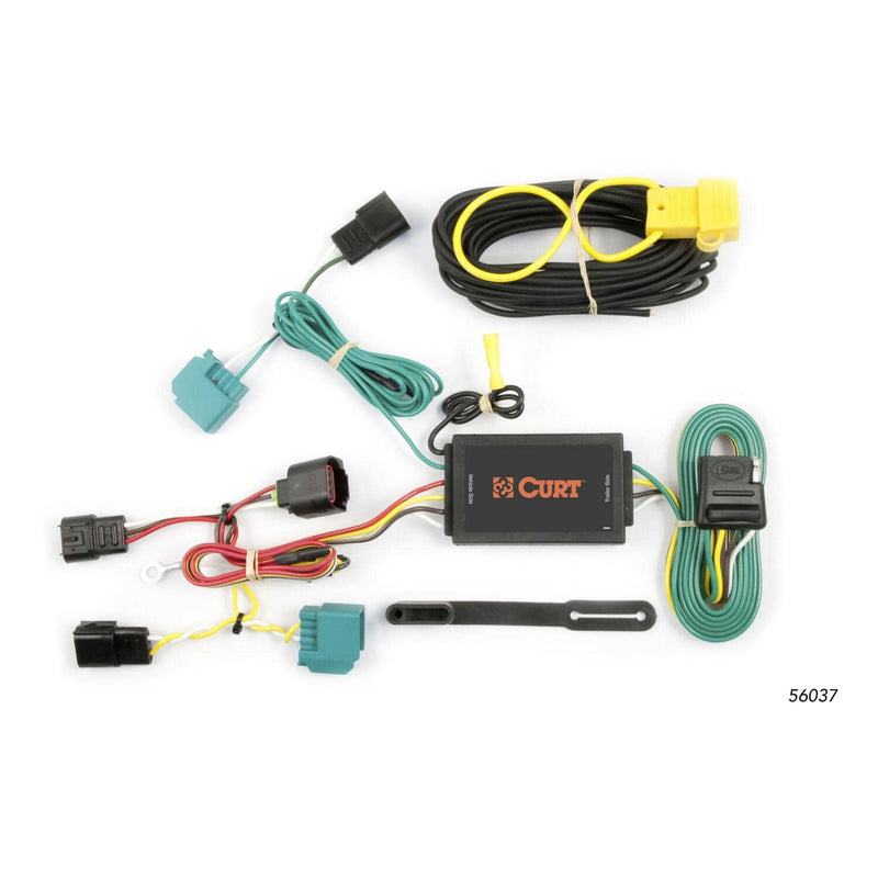 Load image into Gallery viewer, CURT 4-Flat Custom Wiring — 2009 Dodge Journey - CUR-56037 - Absolute Autoguard