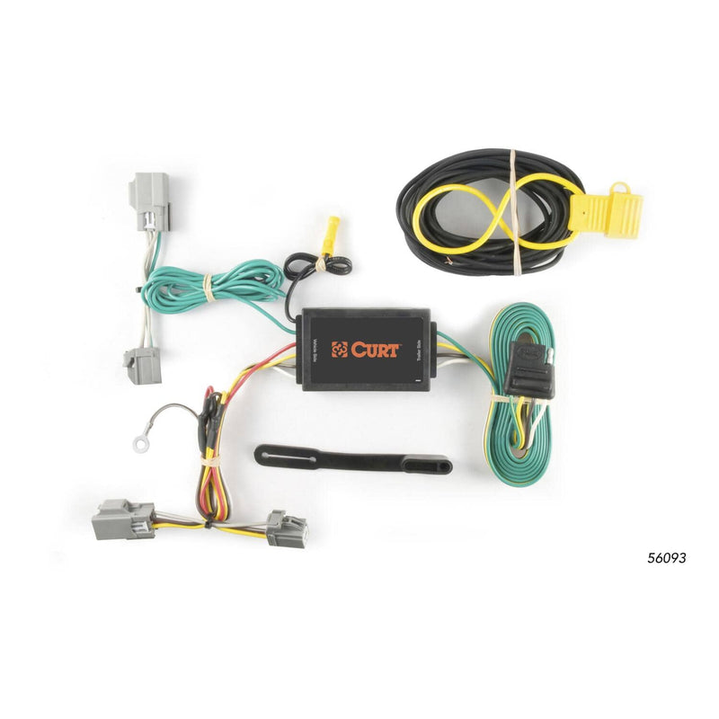 Load image into Gallery viewer, CURT 4-Flat Custom Wiring — 2010-2026 Ford & Lincoln - CUR-56093 - Absolute Autoguard