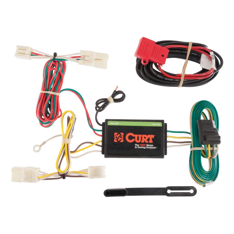 Load image into Gallery viewer, CURT 4-Flat Custom Wiring — 2006-2012 Toyota RAV4 - CUR-56165 - Absolute Autoguard