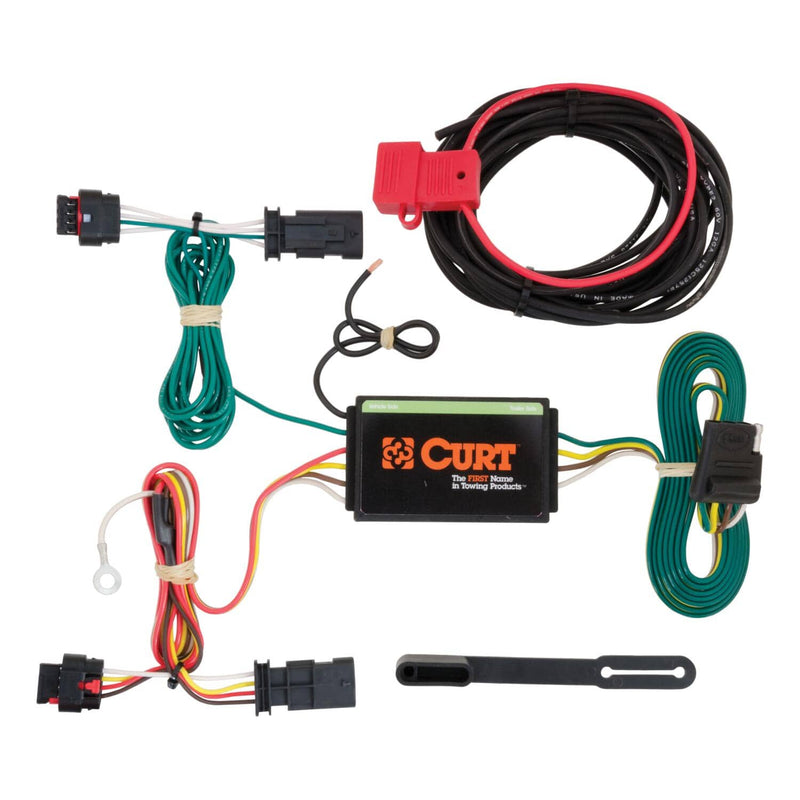Load image into Gallery viewer, CURT 4-Flat Custom Wiring — 2013-2017 Chevrolet Traverse - CUR-56181 - Absolute Autoguard
