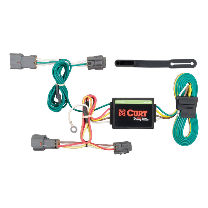 Load image into Gallery viewer, CURT 4-Flat Custom Wiring — 2007-2019 Kia Rondo/Soul - CUR-56222 - Absolute Autoguard