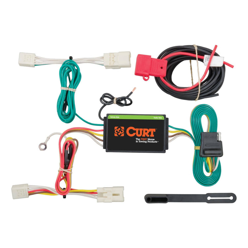 Load image into Gallery viewer, CURT 4-Flat Custom Wiring — 2014-2022 Hyundai Elantra/Elantra GT/Ioniq - CUR-56233 - Absolute Autoguard