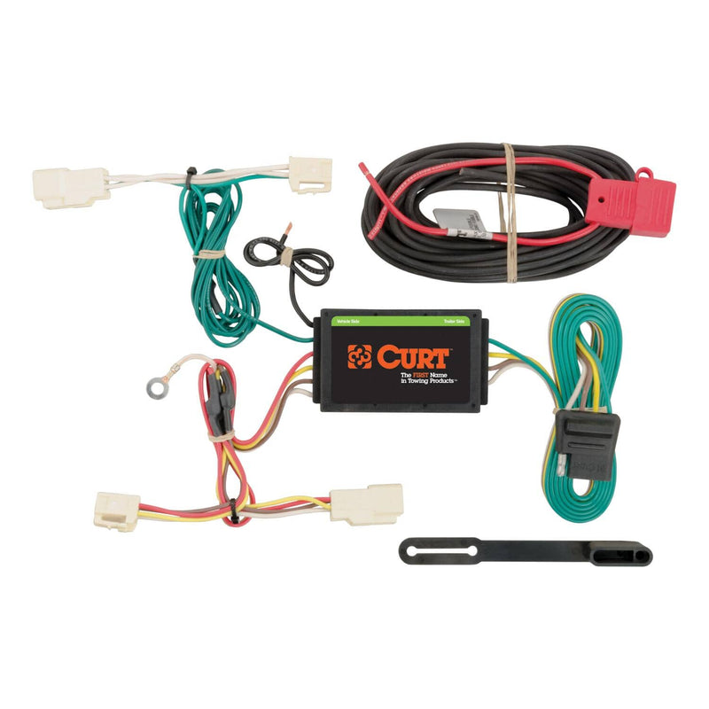 Load image into Gallery viewer, CURT 4-Flat Custom Wiring — 2015-2019 Subaru Legacy - CUR-56246 - Absolute Autoguard
