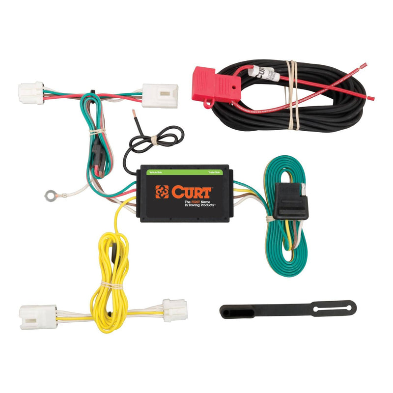 Load image into Gallery viewer, CURT 4-Flat Custom Wiring — 2014-2024 INFINITI Q50 - CUR-56248 - Absolute Autoguard
