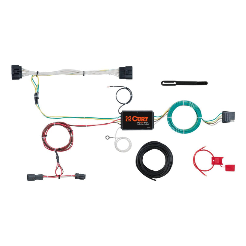 Load image into Gallery viewer, CURT 4-Flat Custom Wiring — 2011-2016 Kia Sportage - CUR-56251 - Absolute Autoguard
