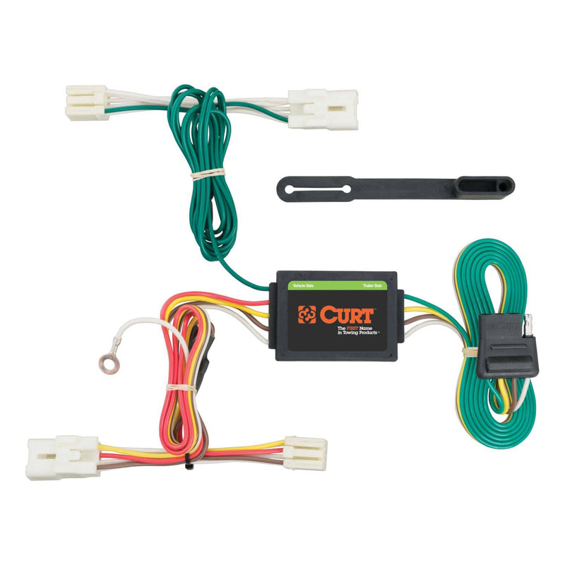 Load image into Gallery viewer, CURT 4-Flat Custom Wiring — 2013-2017 Hyundai Accent - CUR-56254 - Absolute Autoguard