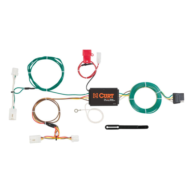 Load image into Gallery viewer, CURT 4-Flat Custom Wiring — 2015-2024 Nissan Murano - CUR-56267 - Absolute Autoguard