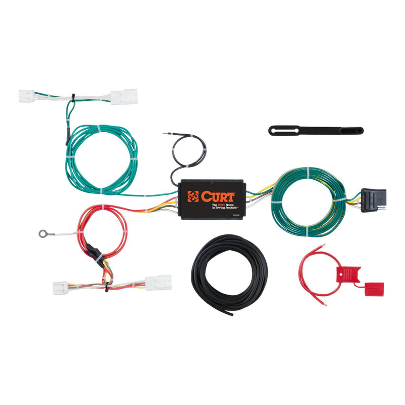 Load image into Gallery viewer, CURT 4-Flat Custom Wiring — 2015-2021 Lexus NX/NX Hybrid - CUR-56268 - Absolute Autoguard