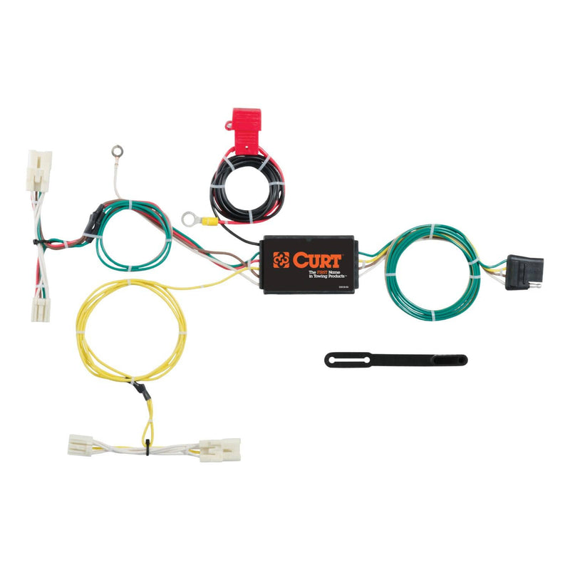 Load image into Gallery viewer, CURT 4-Flat Custom Wiring — 2012-2019 Toyota Prius C - CUR-56275 - Absolute Autoguard