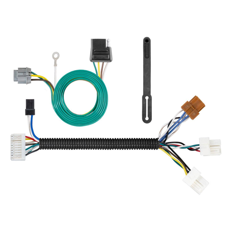 Load image into Gallery viewer, CURT 4-Flat Custom Wiring — 2013-2020 INFINITI & Nissan - CUR-56281 - Absolute Autoguard