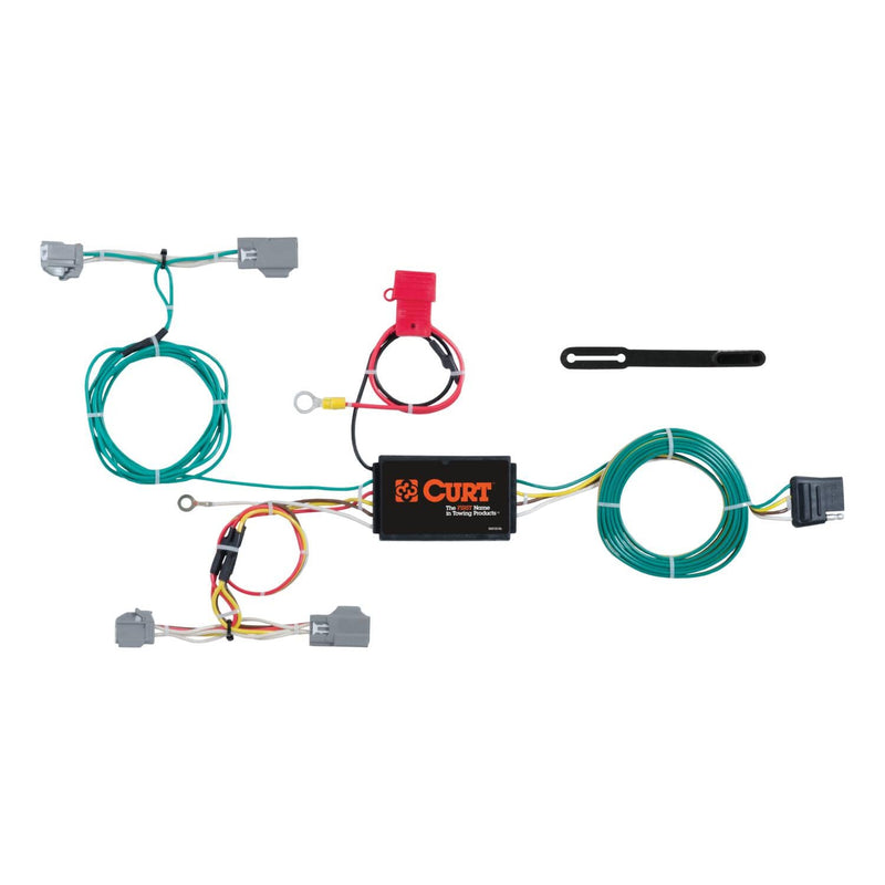 Load image into Gallery viewer, CURT 4-Flat Custom Wiring — 2016-2026 Volvo S90/XC90 - CUR-56285 - Absolute Autoguard