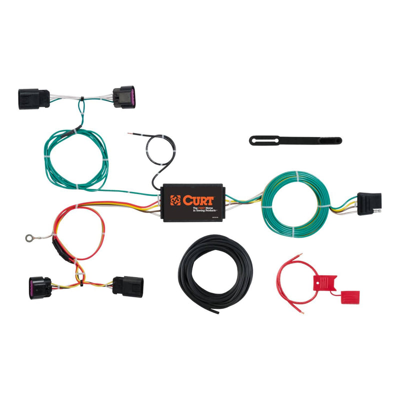 Load image into Gallery viewer, CURT 4-Flat Custom Wiring — 2012-2017 Buick Verano - CUR-56288 - Absolute Autoguard