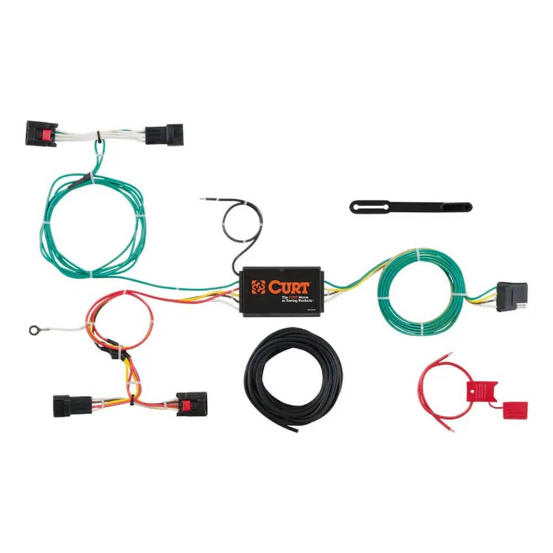 Load image into Gallery viewer, CURT 4-Flat Custom Wiring — 2015-2019 Land Rover Discovery Sport - CUR-56297 - Absolute Autoguard