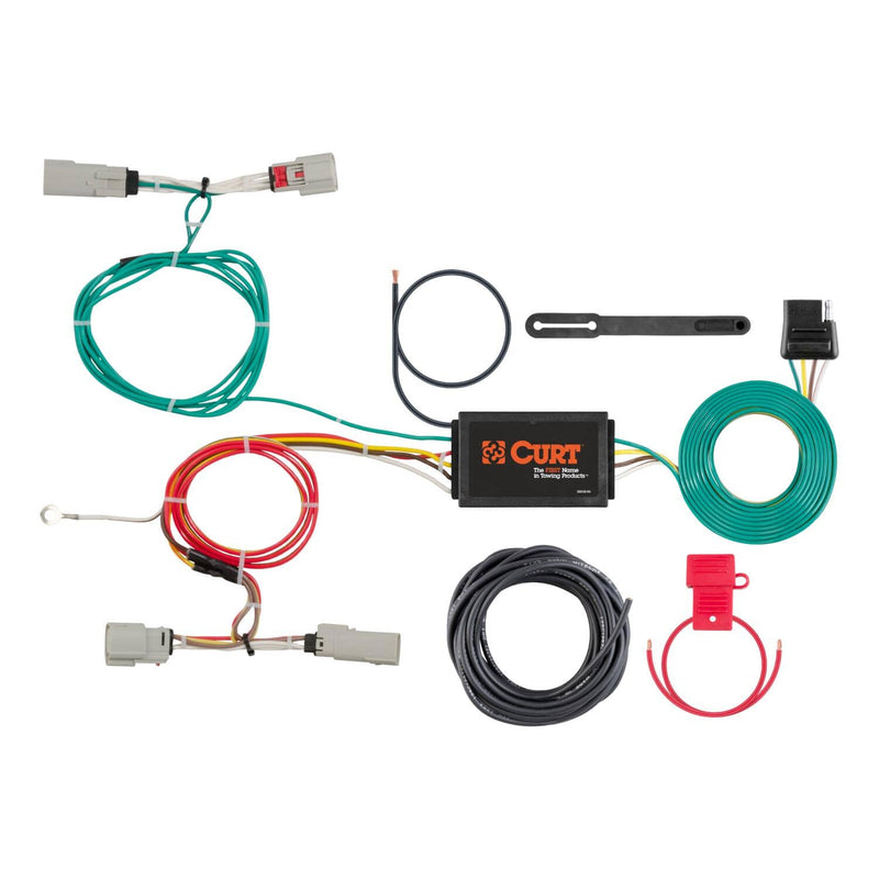 Load image into Gallery viewer, CURT 4-Flat Custom Wiring — 2016-2018 Lincoln MKX - CUR-56298 - Absolute Autoguard