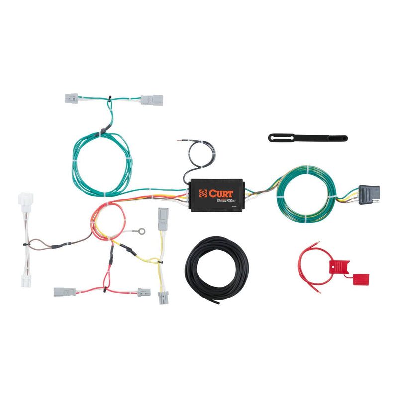 Load image into Gallery viewer, CURT 4-Flat Custom Wiring — 2016-2017 Honda Accord - CUR-56299 - Absolute Autoguard