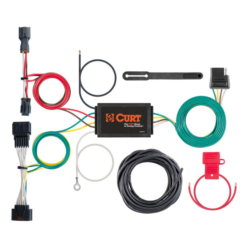 Load image into Gallery viewer, CURT 4-Flat Custom Wiring — 2017-2022 Kia Sportage - CUR-56321 - Absolute Autoguard