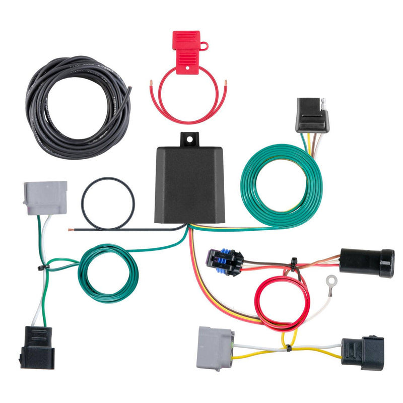 Load image into Gallery viewer, CURT 4-Flat Custom Wiring — 2011-2020 Dodge Journey - CUR-56330 - Absolute Autoguard