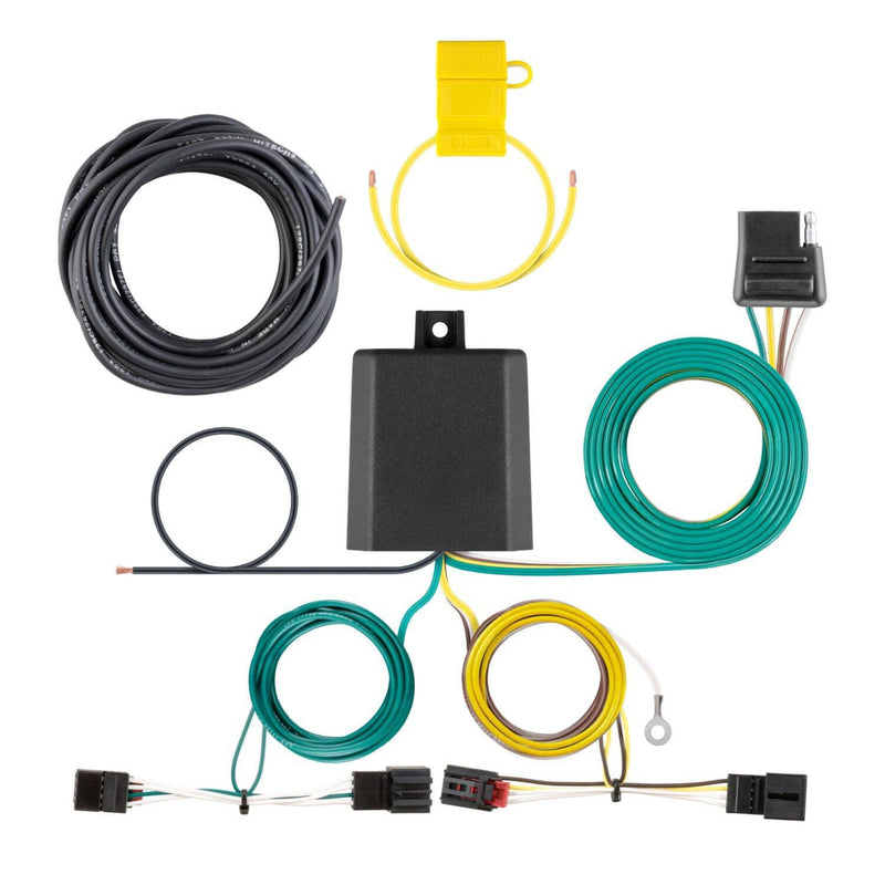 Load image into Gallery viewer, CURT 4-Flat Custom Wiring — 2017 Volkswagen Golf Alltrack - CUR-56391 - Absolute Autoguard