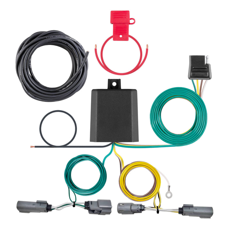 Load image into Gallery viewer, CURT 4-Flat Custom Wiring — 2021-2023 Ford F-150 - CUR-56465 - Absolute Autoguard