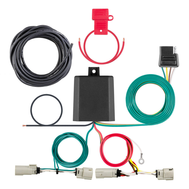 Load image into Gallery viewer, CURT 4-Flat Custom Wiring — 2021-2026 Ford Bronco - CUR-56468 - Absolute Autoguard
