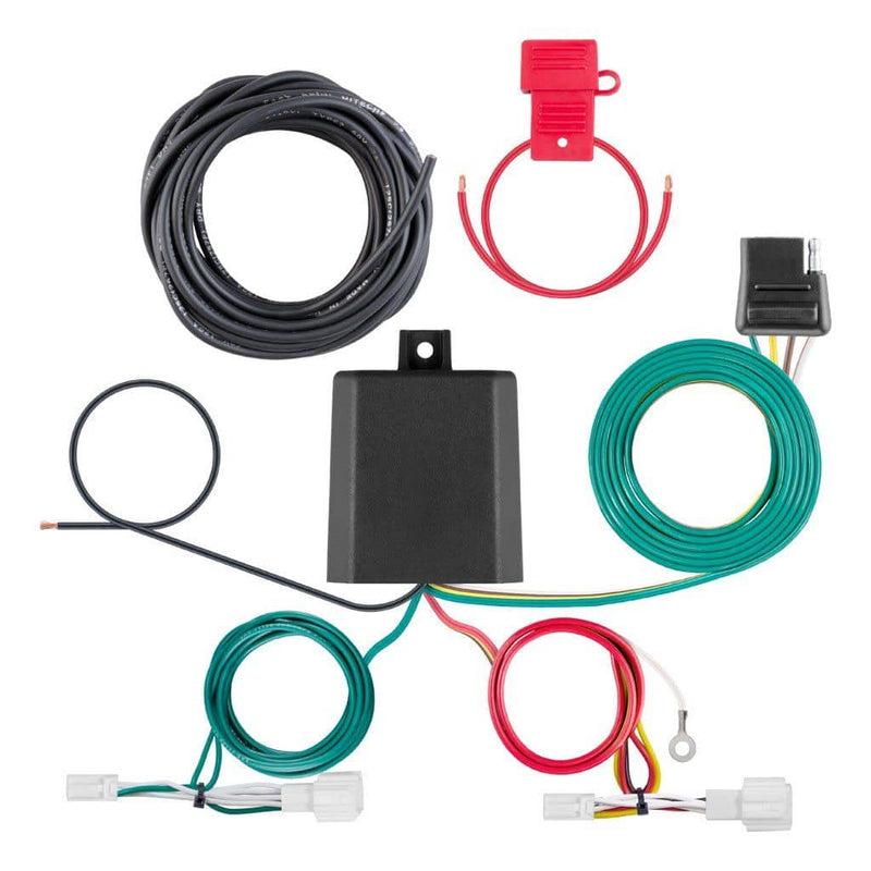 Load image into Gallery viewer, CURT 4-Flat Custom Wiring — 2020-2026 Mitsubishi Outlander Sport/RVR - CUR-56482 - Absolute Autoguard