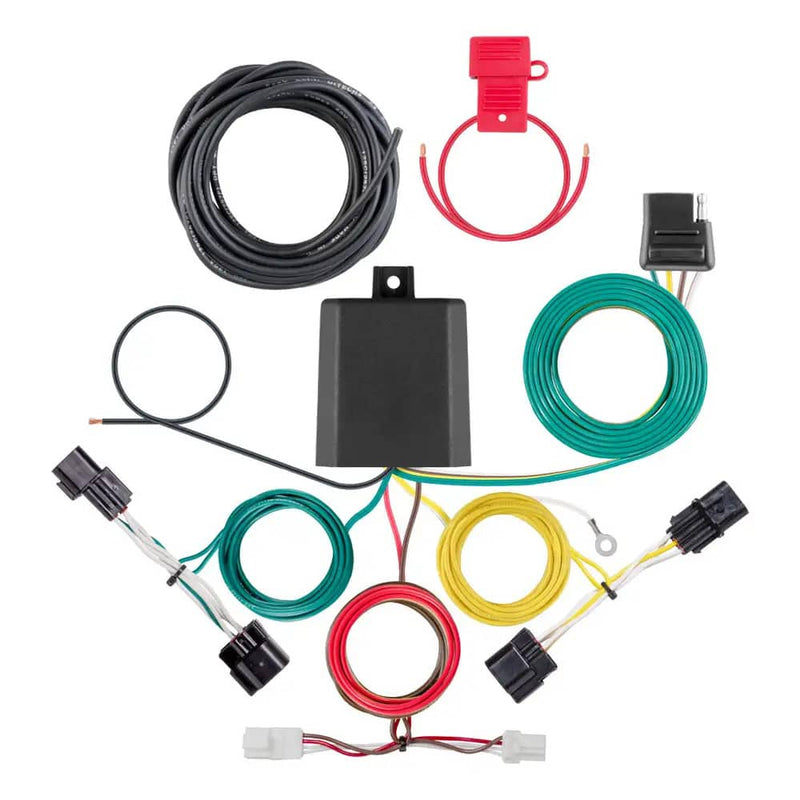 Load image into Gallery viewer, CURT 4-Flat Custom Wiring — 2022-2023 Hyundai Kona/Kona N - CUR-56504 - Absolute Autoguard