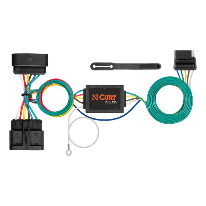 Load image into Gallery viewer, CURT 5-Flat Custom Wiring — 2004-2012 Chevrolet & GMC - CUR-56510 - Absolute Autoguard