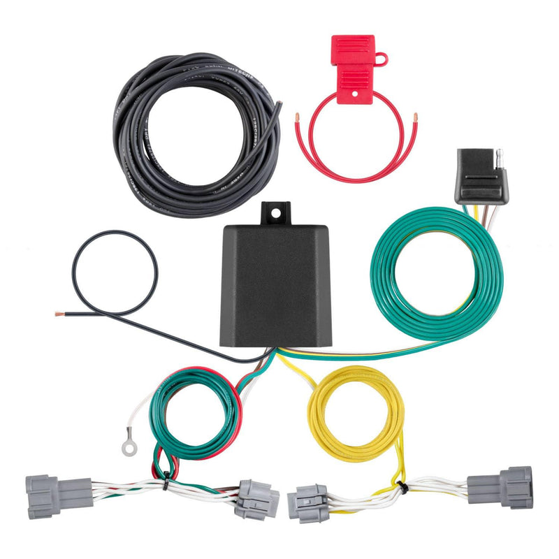 Load image into Gallery viewer, CURT 4-Flat Custom Wiring — 2023-2025 Nissan Ariya - CUR-56511 - Absolute Autoguard