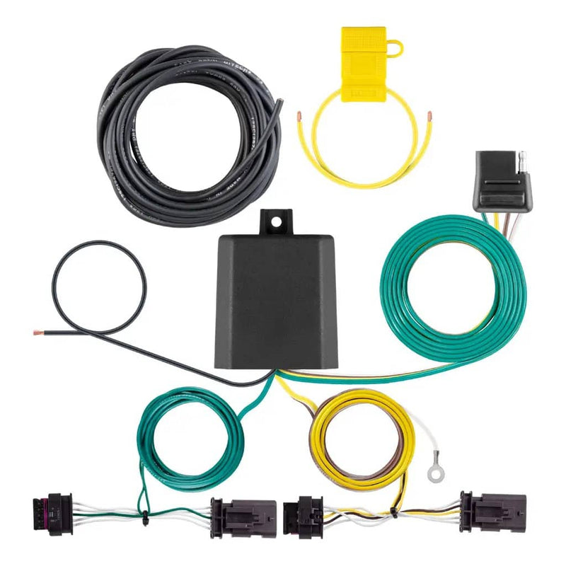 Load image into Gallery viewer, CURT 4-Flat Custom Wiring — 2020-2023 Tesla 3 - CUR-56549 - Absolute Autoguard