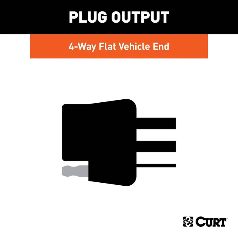 Load image into Gallery viewer, CURT 4-Flat Wire Harness — 2025-2026 GMC Terrain - CUR-56566 - Absolute Autoguard