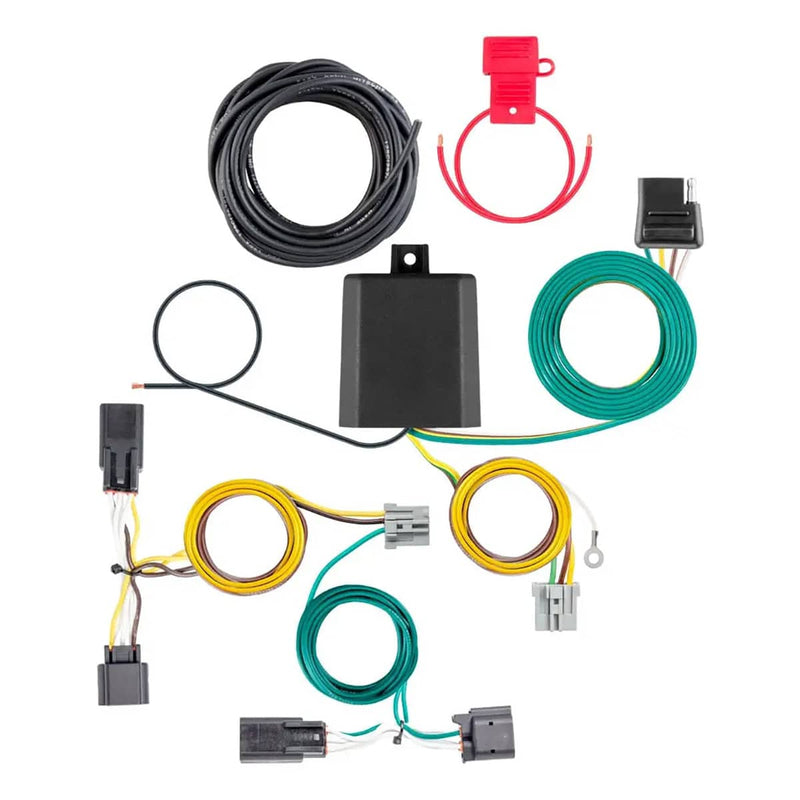 Load image into Gallery viewer, CURT 4-Flat Custom Wiring — 2024-2026 Hyundai Santa Fe - CUR-56571 - Absolute Autoguard