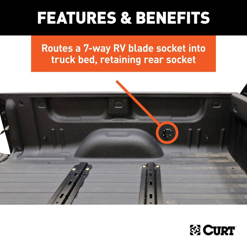 Load image into Gallery viewer, CURT 10' Custom Wiring Extension Harness — 2015-2026 Ford - CUR-57010 - Absolute Autoguard