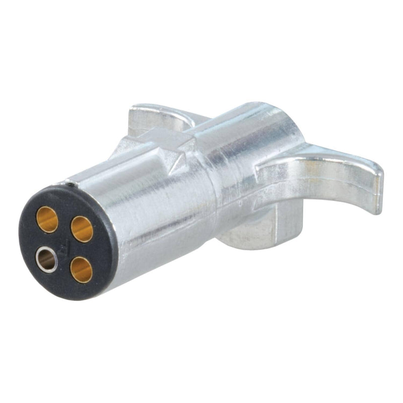 Load image into Gallery viewer, CURT 4-Way Round Connector Plug (Trailer Side)