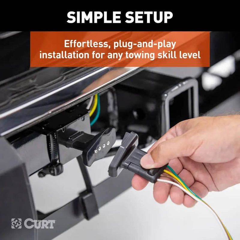 Load image into Gallery viewer, CURT 4-Way Flat Magnetic Connector Adapter