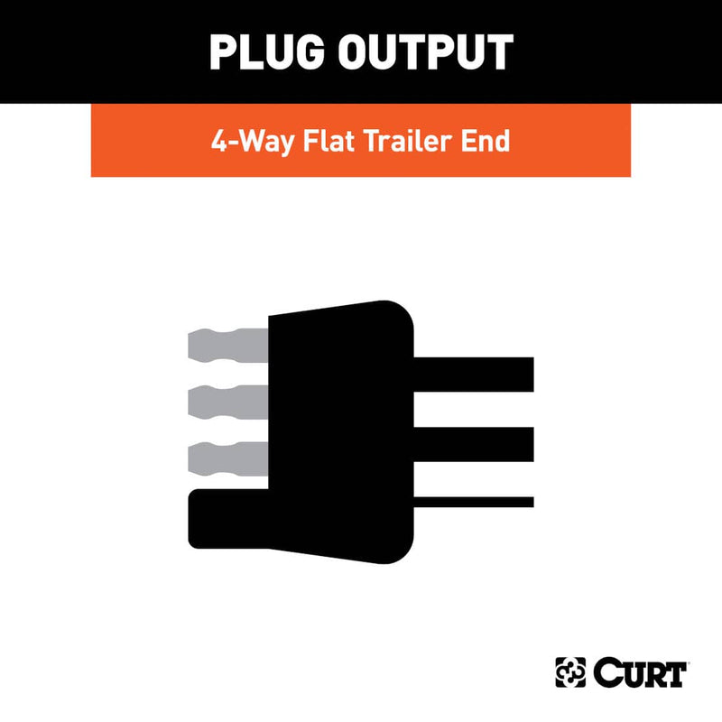 Load image into Gallery viewer, CURT Custom Towed-Vehicle RV Wiring Harness - 2016-2020 Buick Envision