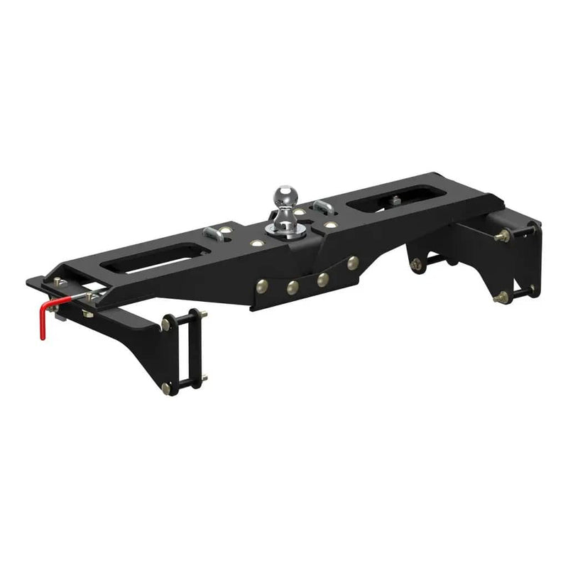 Load image into Gallery viewer, CURT PowerHaul Double Lock Gooseneck Hitch (38K), Excluding Cab & Chassis (Silverado 3500 HD, Sierra 3500 HD); Excluding 5th Wheel Prep Package - 2020-2026 Chevrolet Silverado 2500 HD/3500 HD & GMC Sierra 2500 HD/3500 HD