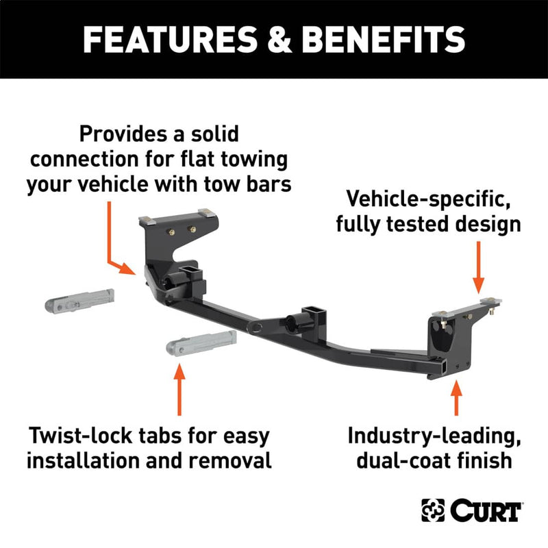 Load image into Gallery viewer, CURT Custom Tow Bar Base Plate - 2017-2019 GMC Acadia